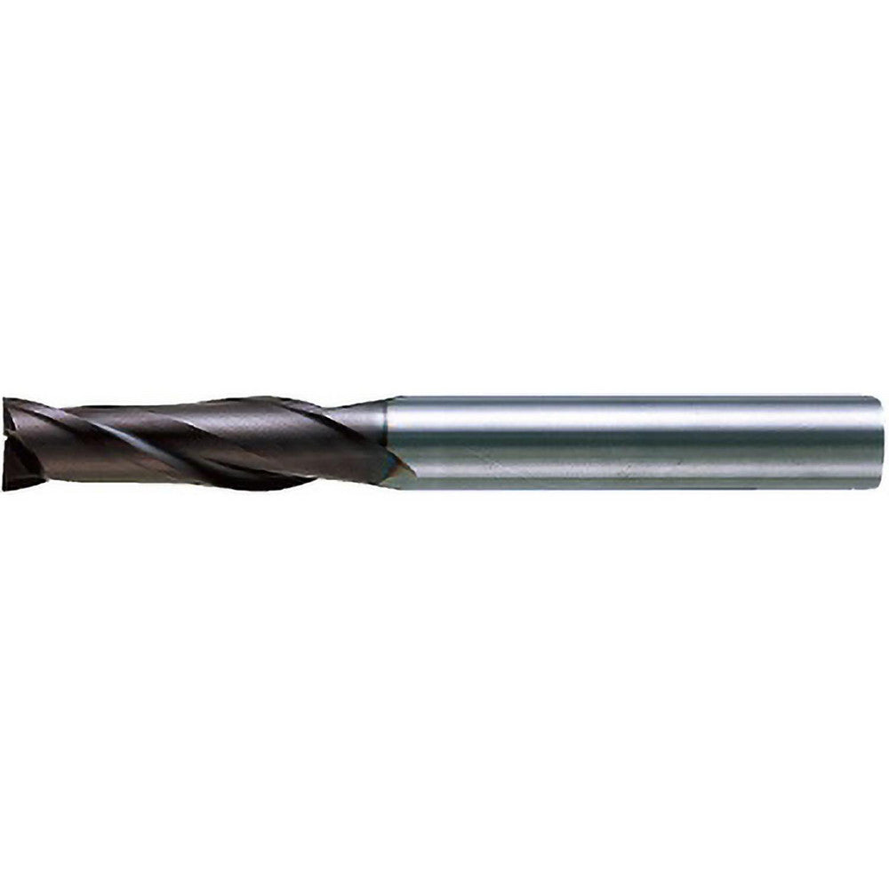Mitsubishi 218579 Square End Mill 1.00 mm Dia, 3.00 mm LOC, 2 Flute, Solid Carbide