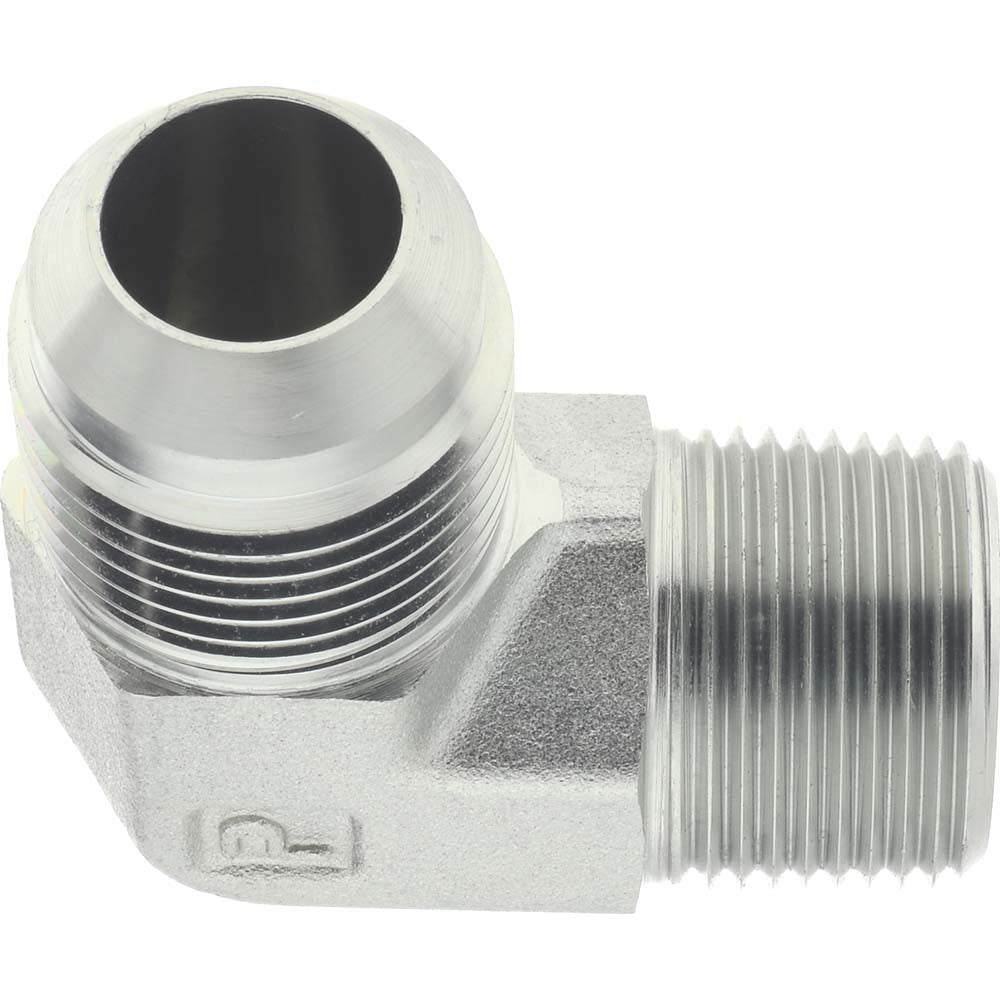 Parker 12 CTX-S Steel Flared Tube 90 Deg Male Elbow 3/4" OD, 37 deg Flared Angle
