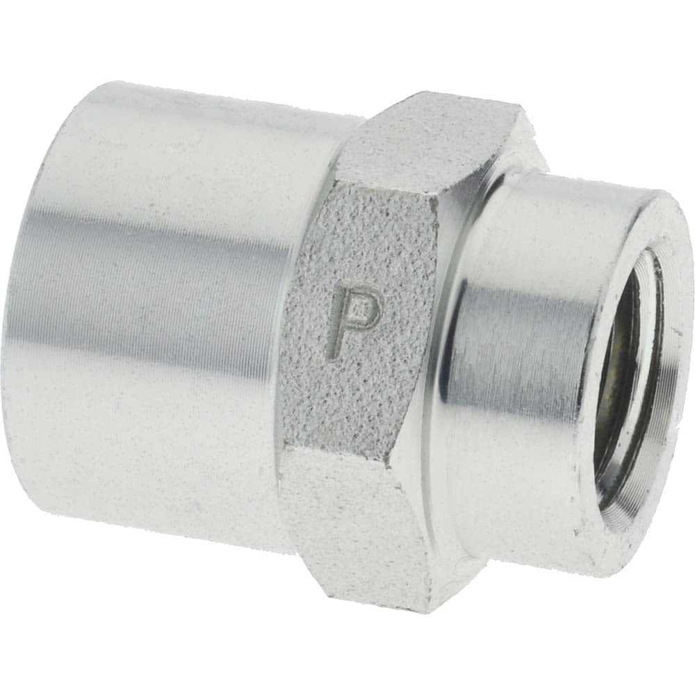 Parker 3/8 X 1/4 GG-S Industrial Pipe Coupling 3/8 x 1/4" Female Thread, FNPTF