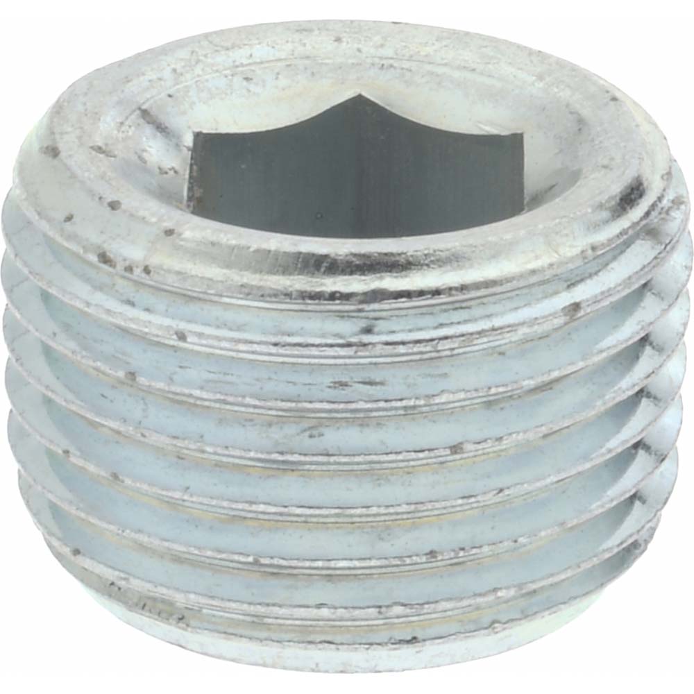 Parker 3/8 HHP-S Industrial Pipe Hollow Hex Plug 3/8" Male Thread, MNPTF