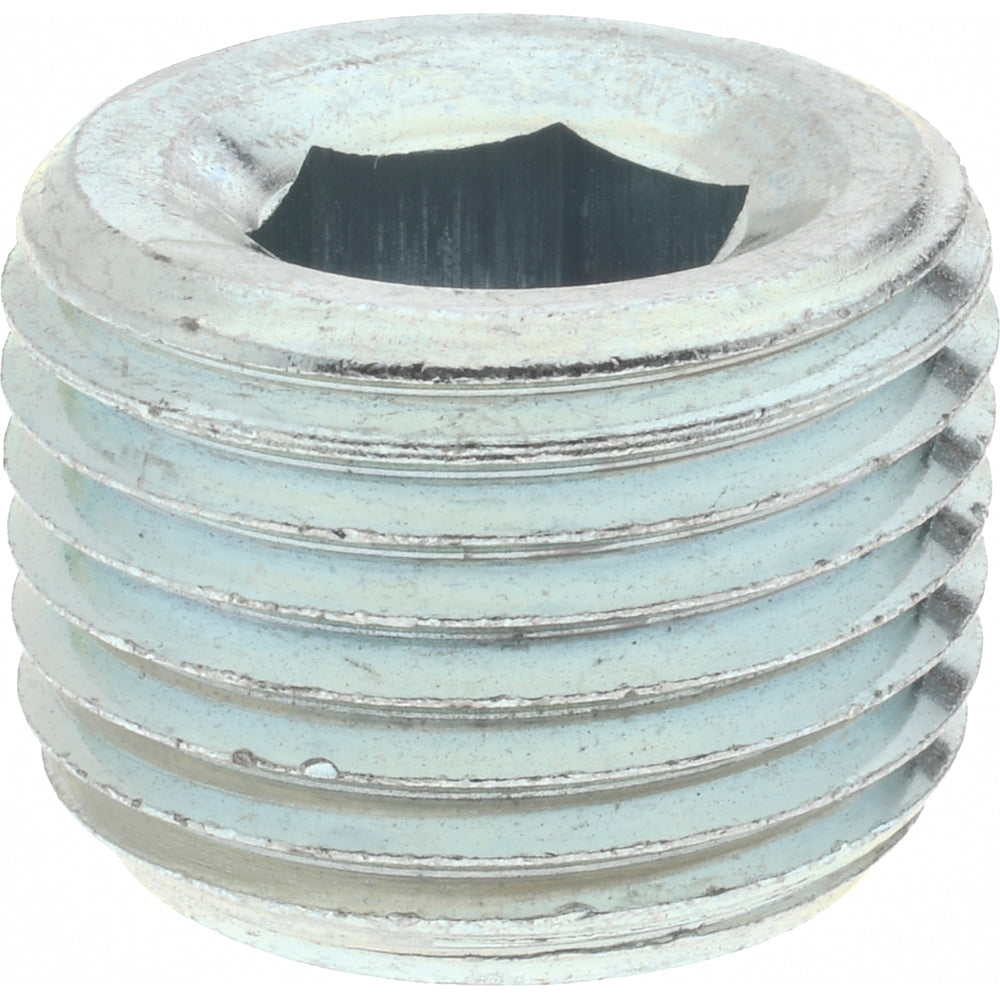 Parker 1/2 HHP-S Industrial Pipe Hollow Hex Plug 1/2" Male Thread, MNPTF