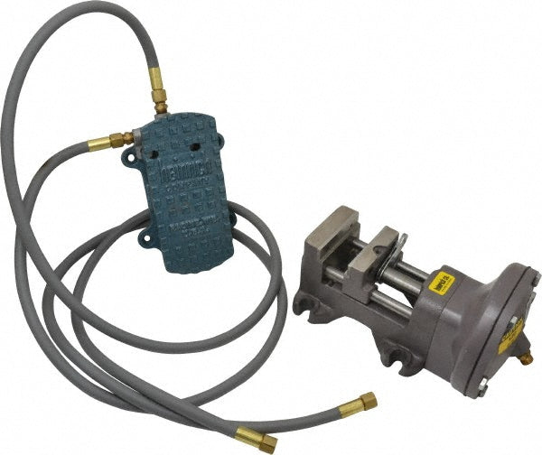 Heinrich 33-Assembly Machine Vise 3" Jaw Width, Horizontal, Stationary Base