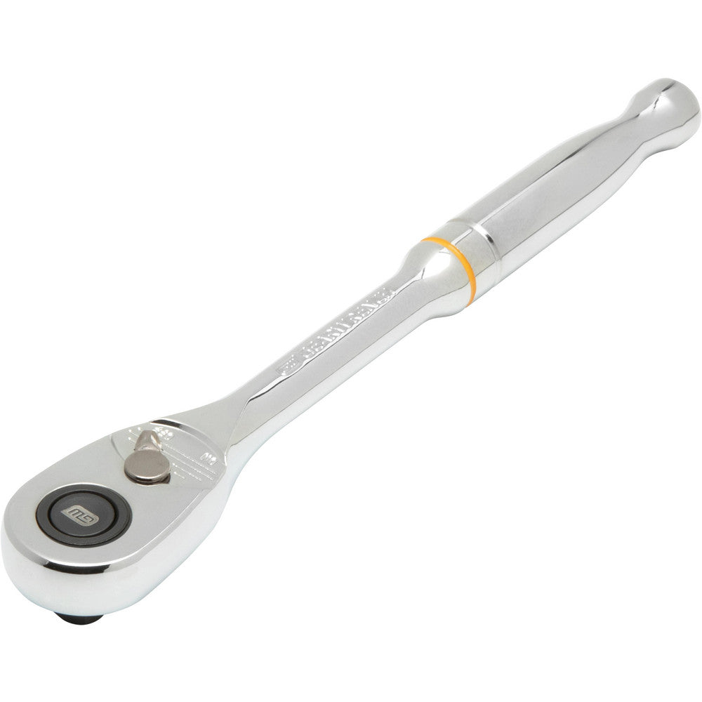 GEARWRENCH 81218T Ratchets Tool Type Quick-Release Ratchet Drive Size (Inch) 3/8 Head Shape Teardrop Head Features 4 Deg Arc Swing Reversible Head Style Reversible Material Alloy Steel
