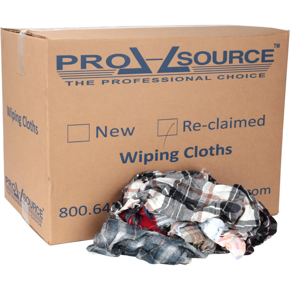 Pro-Source PS-R010-C12-50 Polishing & Dust Cloth Reclaimed, Cotton