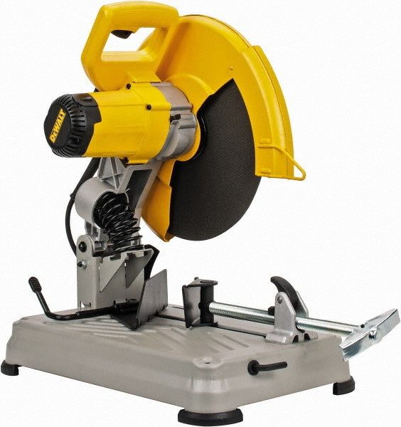 DeWALT D28715 Miter Electric Chop & Cut-Off Saw 14" Blade Dia, 1" Arbor Hole, 5.5 hp, 4,000 RPM