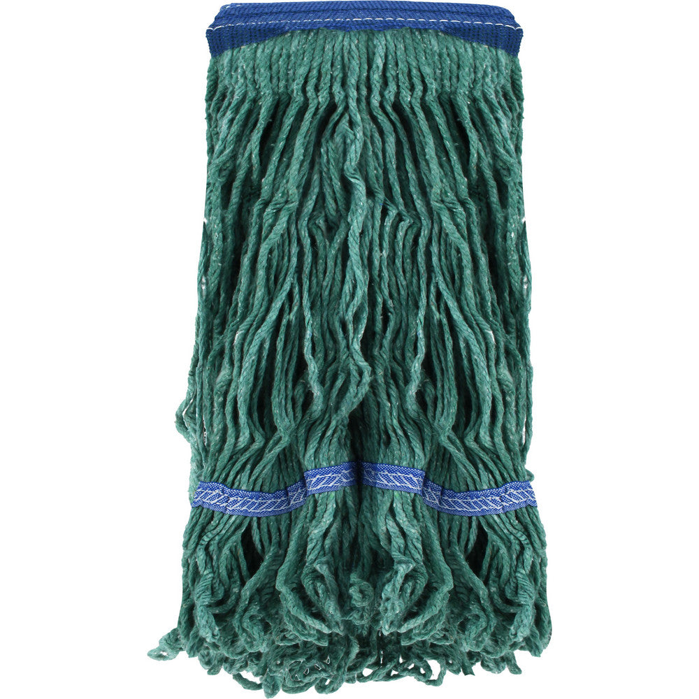 Pro-Source 09246265 Wet Mop Loop Clamp Jaw, Large, Green Mop, Blended Fiber
