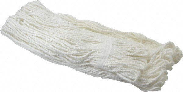 Pro-Source 09246380 Wet Mop Loop Clamp Jaw, X-Small, White Mop, Rayon