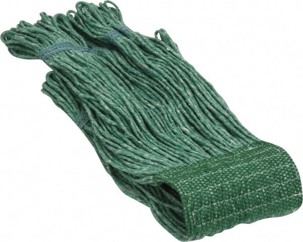 Pro-Source 09246455 Wet Mop Loop Clamp Jaw, Medium, Green Mop, Blended Fiber