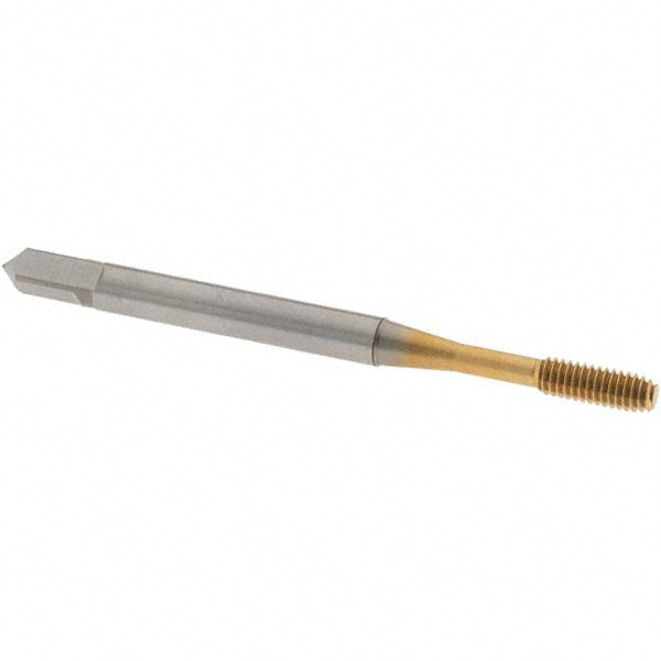 OSG 1400106505 Thread Forming Tap #4-48 UNF, 3B Class of Fit, Modified Bottoming Chamfer, Cobalt, TiN Finish