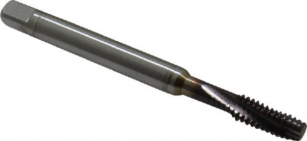 Guhring 9029220063500 Spiral Flute Tap 1/4-20, UNC, 3 Flute, Modified Bottoming, 2BX Class of Fit, Powdered Metal, TiAlN Finish