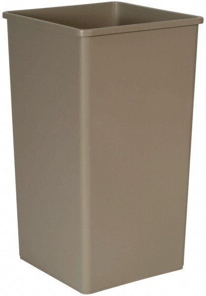 Rubbermaid FG395900GRAY Untouchable 50 Gal Square Container, Gray