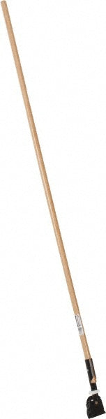 Rubbermaid FGM116000000 60" Snap-On Wood Dust Mop Handle, Natural