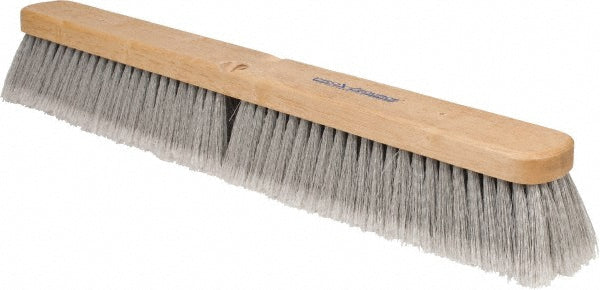 Pro-Source SWP24 Push Broom 24" Wide, Polypropylene Bristle