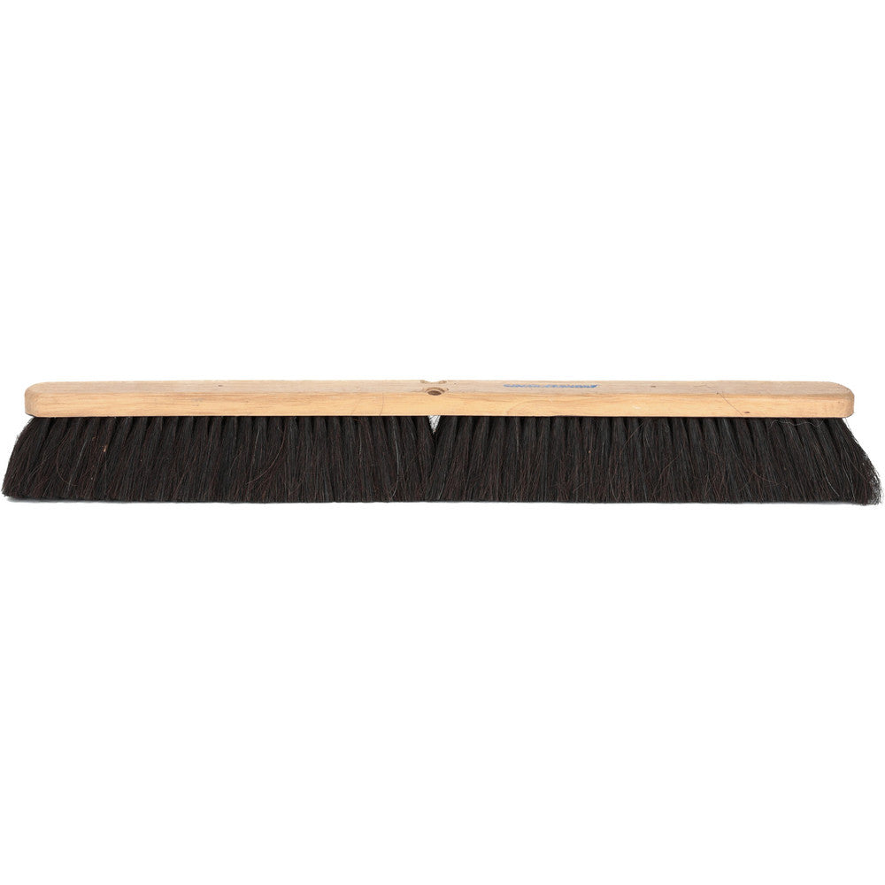 Pro-Source GP30-TAM-W Push Broom 30" Wide, Dyed Coco Center with Horsehair & PVC Mix Border