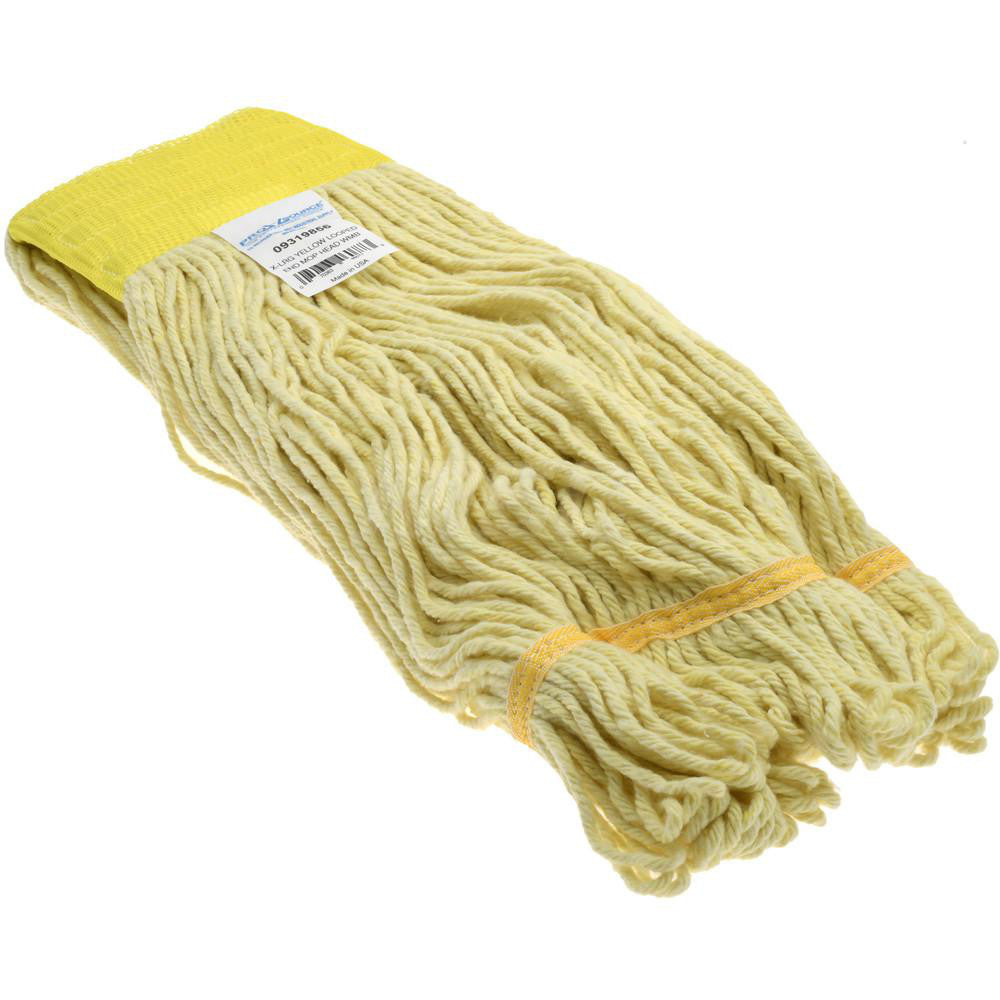 Pro-Source 09319856 Wet Mop Loop Clamp Jaw, X-Large, Yellow Mop, Rayon