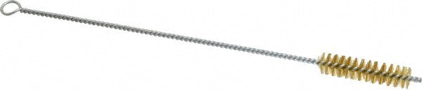 Schaefer Brush 14610 3" Long x 3/4" Diam Brass Long Handle Wire Tube Brush