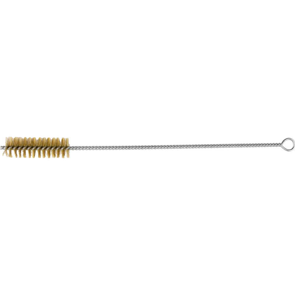 Schaefer Brush 14614 3" Long x 1" Diam Brass Long Handle Wire Tube Brush