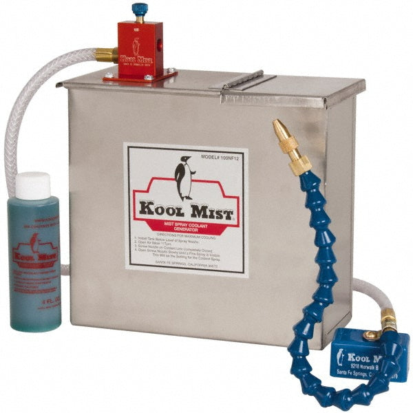 Kool Mist 350NF18 Tank Mist Coolant System 3.00 gal, Stainless Steel Tank, 1 Outlet