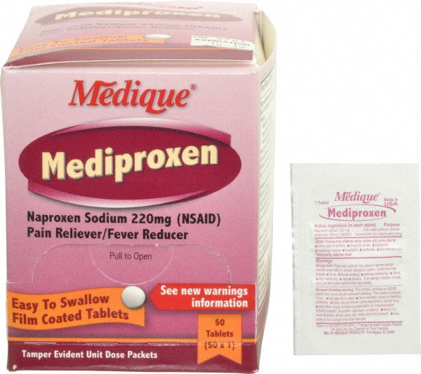 Medique 23750 Headache & Pain Relief Tablet (1) 50 Envelopes