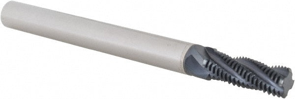 Scientific Cutting Tools, Inc. TM290-24HA Helical Flute Thread Mill 3/8-24, Internal & External, 4 Flute, 0.3125" Shank Dia, Solid Carbide