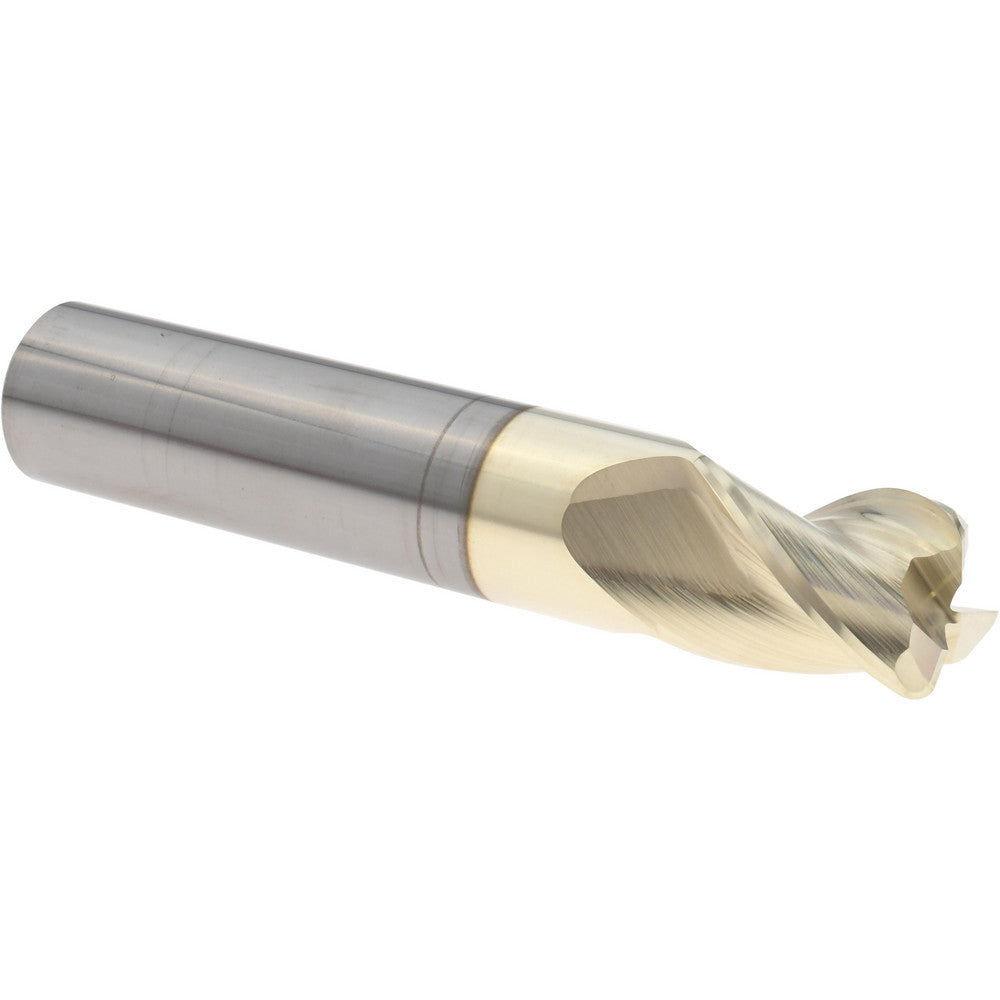 Accupro 314978 Corner Radius End Mill 3/4" Dia, 1" LOC, 37 deg Helix, Corner Radius End, Centercutting