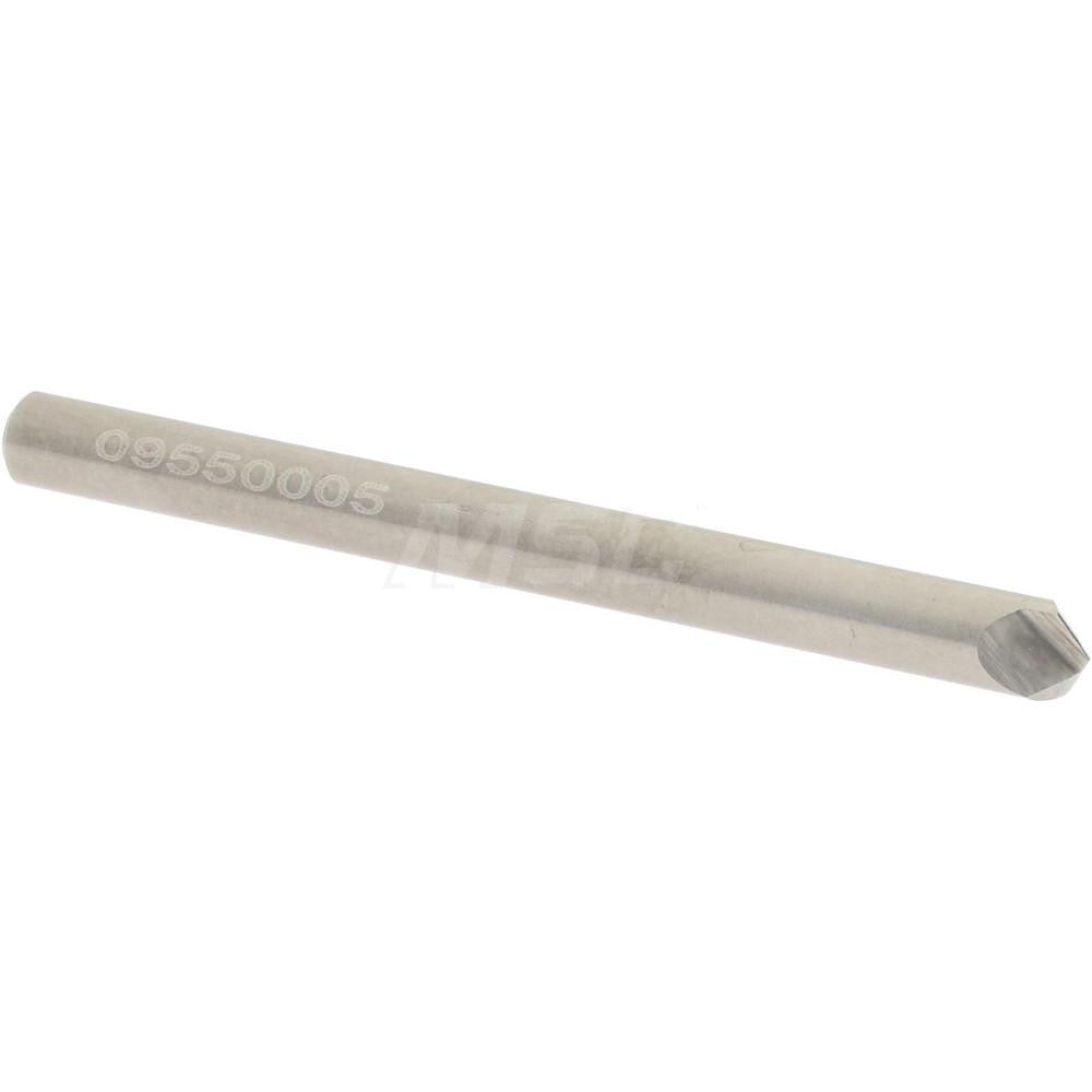 Accupro 2500115 Chamfer Mill 1/8" Dia, 2 Flutes, Solid Carbide