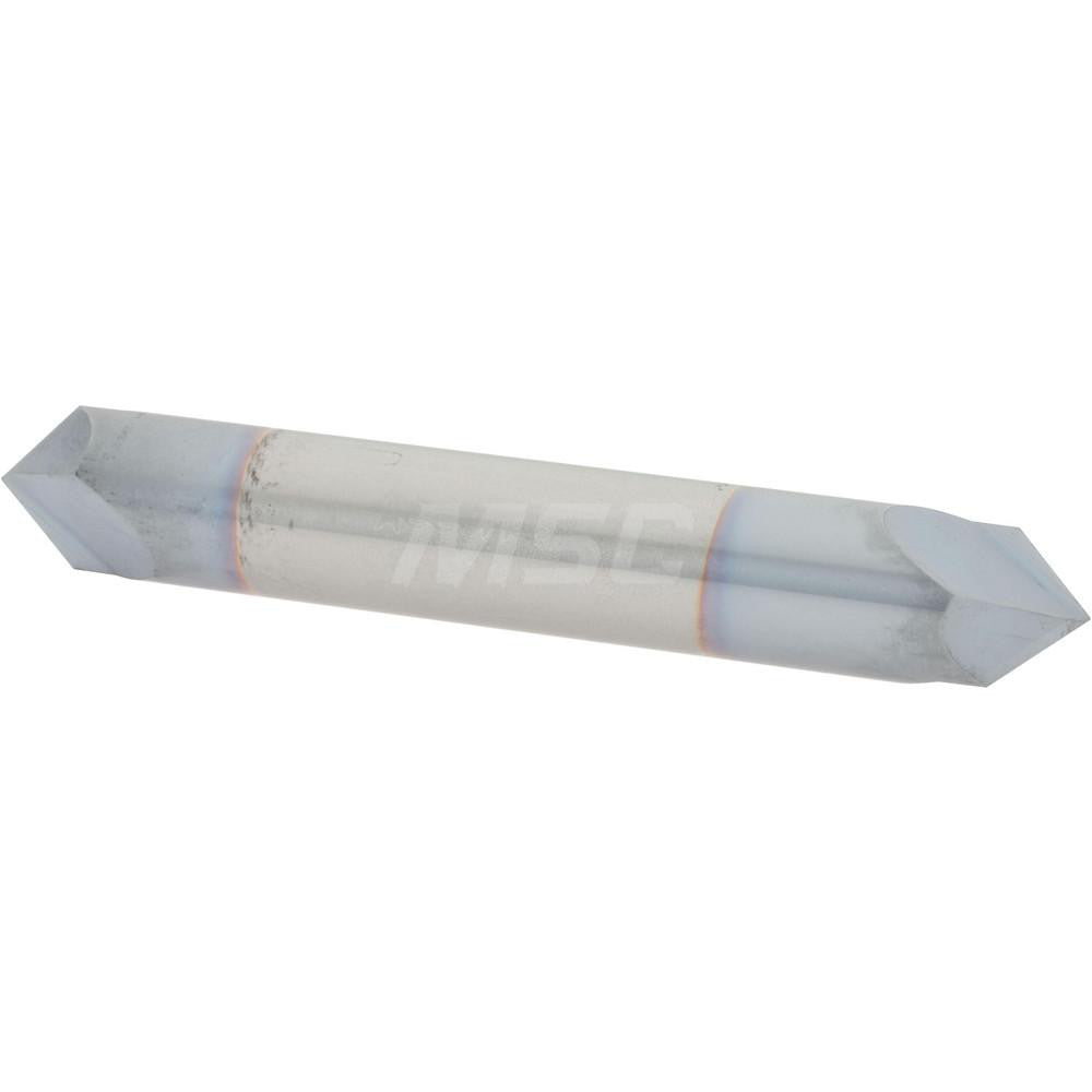 Accupro 2500178 Chamfer Mill 3/8" Dia, 2 Flutes, Solid Carbide