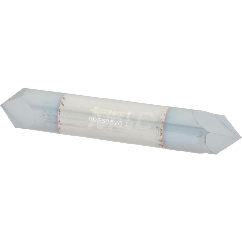 Accupro 2500169 Chamfer Mill 1/2" Dia, 2 Flutes, Solid Carbide