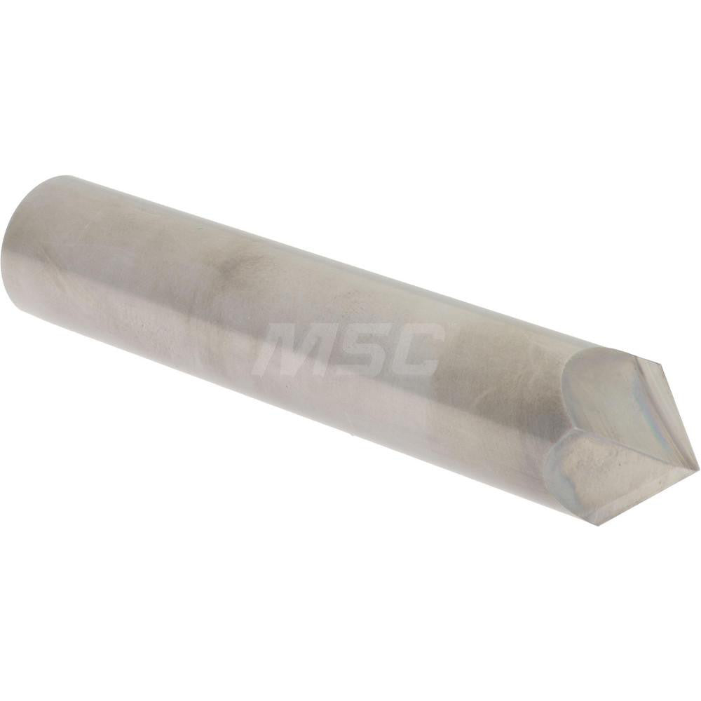 Accupro 2500122 Chamfer Mill 3/4" Dia, 2 Flutes, Solid Carbide