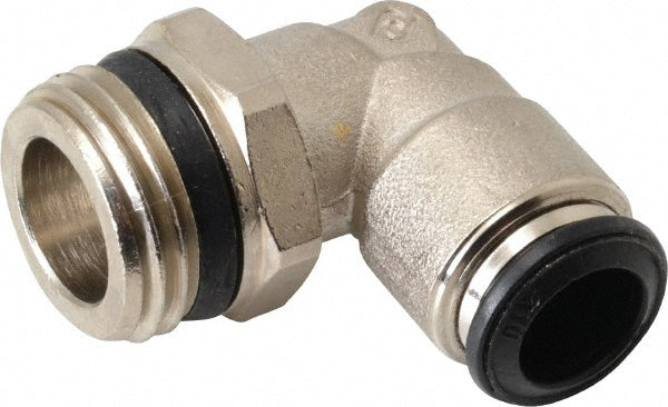 Aignep USA 50110N-10-1/2 Push-to-Connect Tube x Universal Thread Fitting Swivel Elbow, Universal, 10.00 mm OD