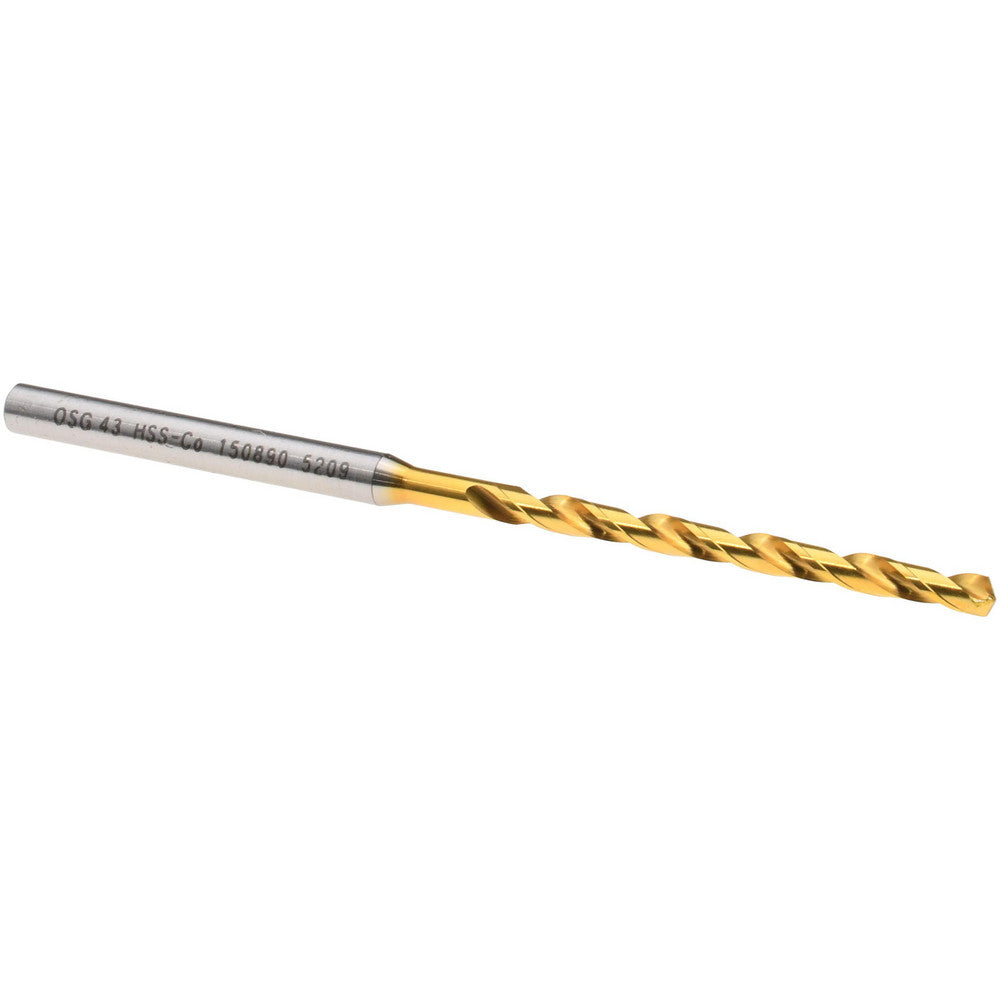 OSG 15089005 Jobber Drill #43, 130 deg Point, Cobalt