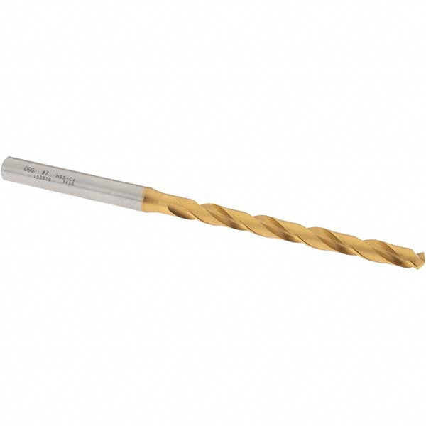 OSG 15201005 Jobber Length Drill Bit #7 (0.2010) Dia, 130 deg, Cobalt