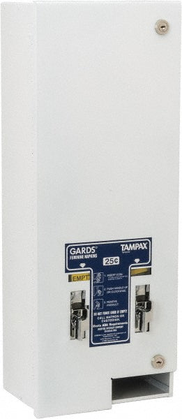 NuTrend Disposables D1-25 15 Sanitary Napkin Capacity, 25 Tampon Capacity, Feminine Hygiene Product Dispenser