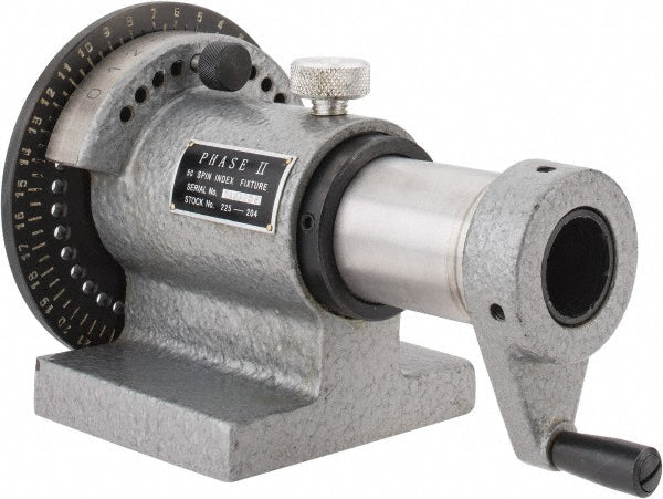 Phase II 225-204 5C Compatible, 36 Increment, Horizontal Spin Collet Indexer