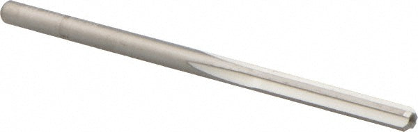 M.A. Ford 27212950 Chucking Reamer 0.1295" Dia, 2-1/2" OAL, 3/4" Flute Length, Straight Flute, Straight-Cylindrical Shank, Solid Carbide