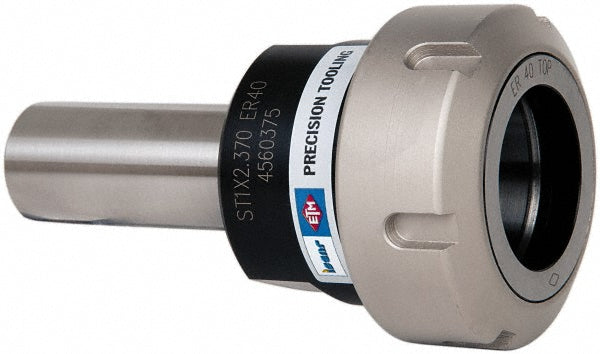 ETM 4501943 Collet Chuck 0.125 to 1.025" Capacity, ER Collet, 1" Shank Dia, Straight Shank