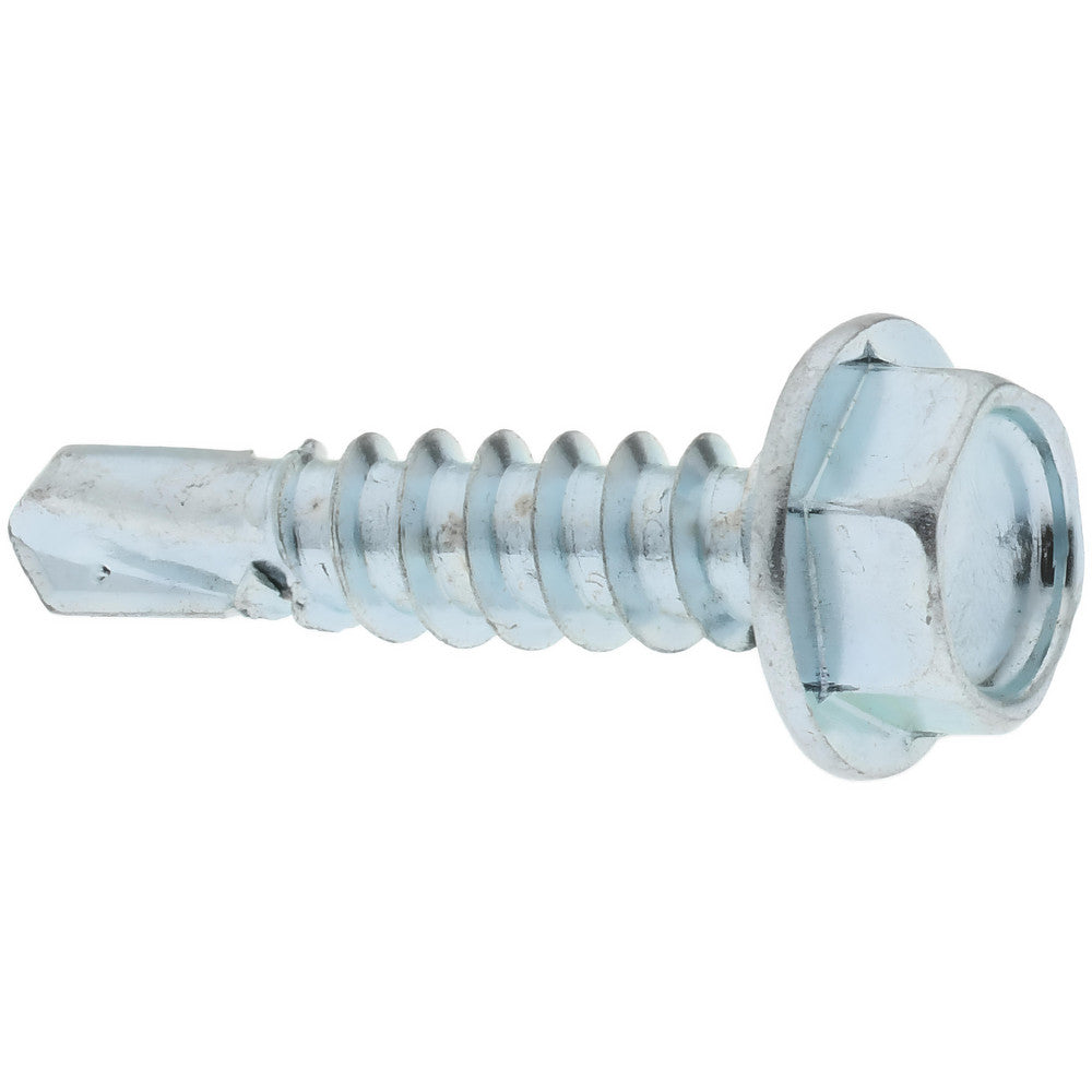 Value Collection 09692765 #8, Hex Washer Head, Hex Drive, 3/4" Length Under Head, #2 Point, Self Drilling Screw
