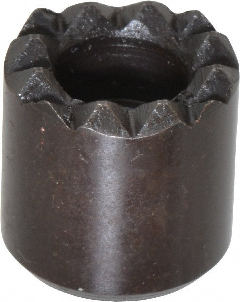 Fairlane HS-53-C 1/2" Diam, 1/2" High, No. 8 C Bore SHCS, Counterbored, Fine Tooth Grade Diamond Serration Tooth Pattern, High Speed Steel, Round Positioning Gripper