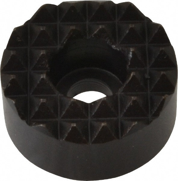 Fairlane HS-75-C 3/4" Diam, 3/8" High, No. 10 C Bore SHCS, Counterbored, Fine Tooth Grade Diamond Serration Tooth Pattern, High Speed Steel, Round Positioning Gripper
