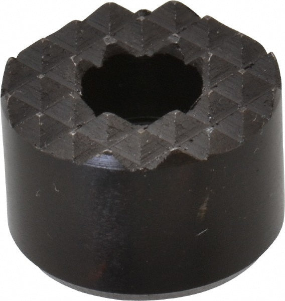 Fairlane HS-755-C 3/4" Diam, 1/2" High, No. 10 C Bore SHCS, Counterbored, Fine Tooth Grade Diamond Serration Tooth Pattern, High Speed Steel, Round Positioning Gripper