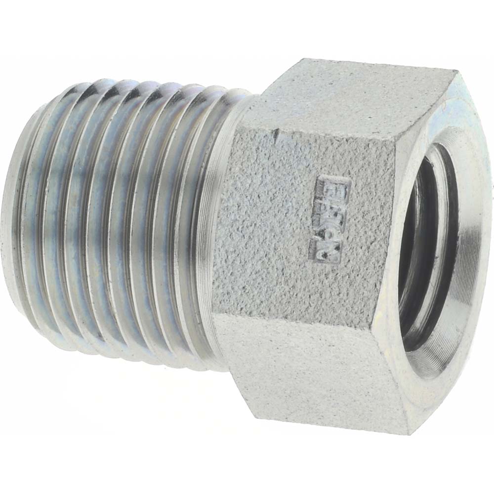 Eaton 2081-6-4S Industrial Pipe Bushing 1/4" Female Thread, 3/8" Male Thread, MNPT x FNPT