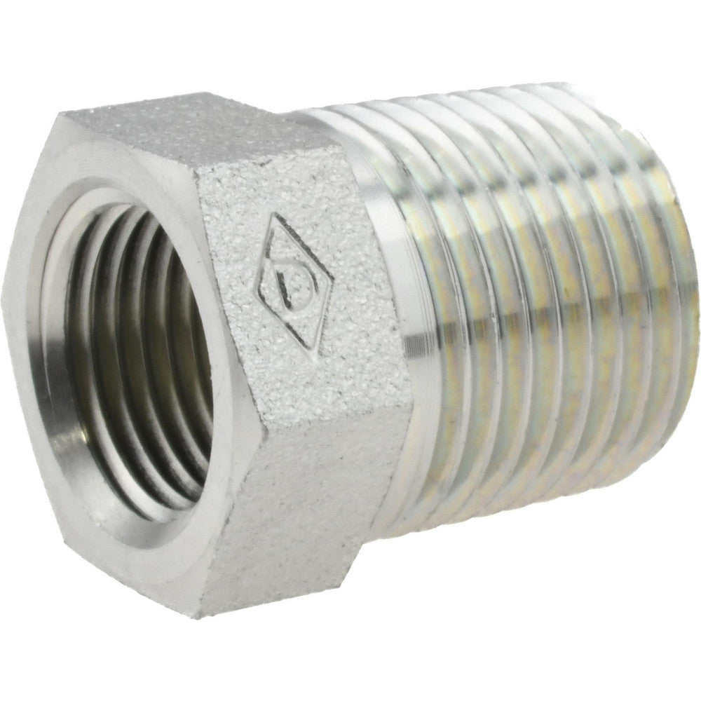 Eaton 2081-8-6S Industrial Pipe Bushing 3/8" Female Thread, 1/2" Male Thread, MNPT x FNPT
