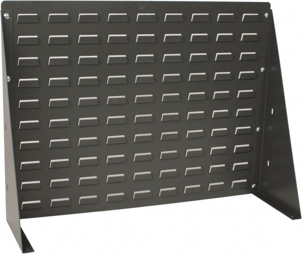 Quantum Storage QBR-2721 Bench Pick Rack Louvered Panel Bench Rack, 120 lb Capacity, 27" OAD, 21" OAH, 8" OAW