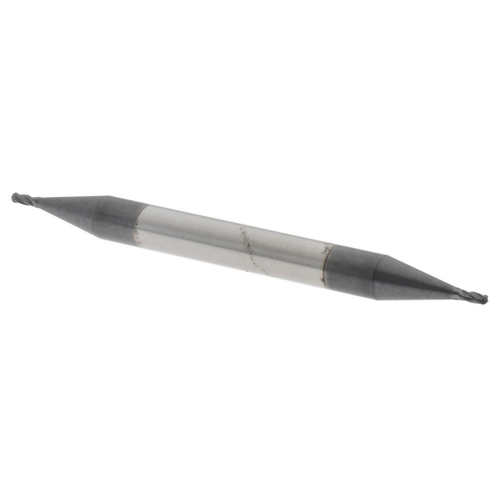 Accupro 09743063 Ball End Mill 0.0313" Dia, 0.0625" LOC, 4 Flute, Solid Carbide