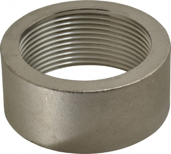 Merit Brass K411H-40 Pipe Half Coupling 2-1/2", 304 Stainless Steel