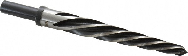 Alvord Polk 00758 Construction Reamer 11/16" Dia, 1/2" Shank Dia, 5-5/16" Flute Length, High Speed Steel
