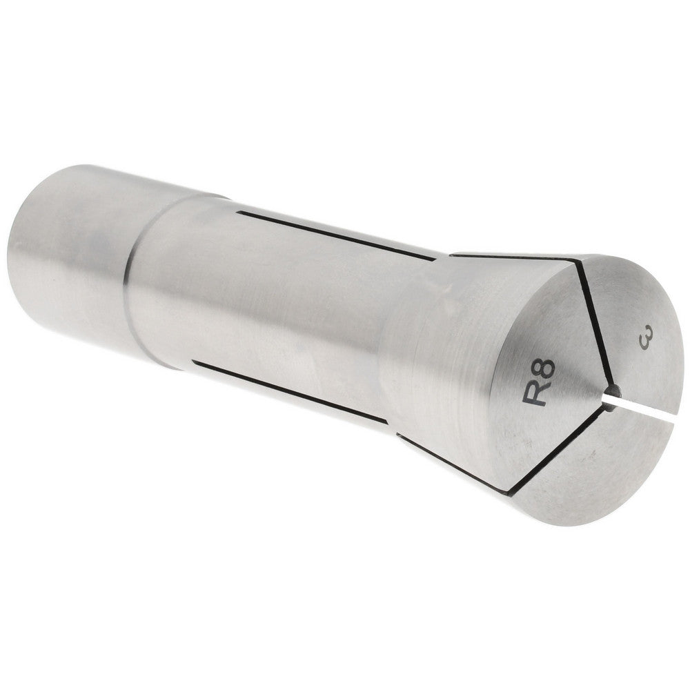 Value Collection 231-4803 R8 Collet 3.00 mm, 0.0007" TIR, Round, 7/16-20 Drawbar Thread