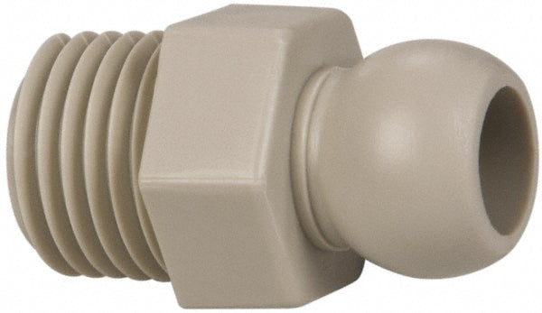 Cedarberg 8425-18 4 Piece, 1/4" Hose ID, Male to Male Coolant Hose Pipe Thread Connector