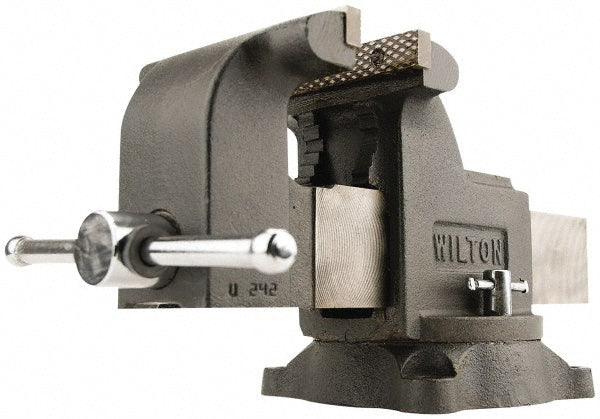 Wilton 63301 Bench & Pipe Combination Vise 5" Jaw Width, 5 in Jaw Opening, 3 in Throat Depth
