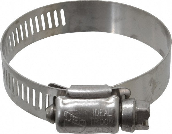 Ideal Tridon 620028706 Worm Gear Clamp SAE 28, 1-5/16 to 2-1/4" Dia, Stainless Steel Band